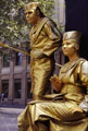 Human Statue Gold